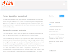 Tablet Screenshot of e3h.fr